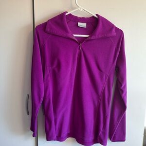 Columbia Fleece Wonen’s Zip Up Pullover Shirt
